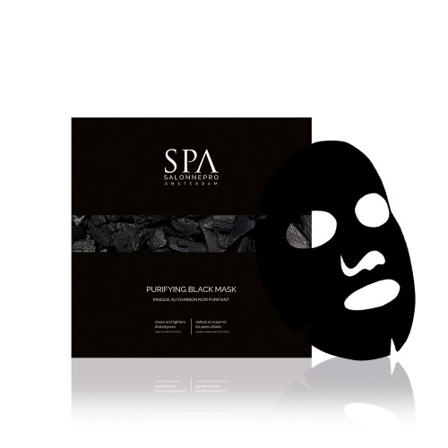 SPA Salonnepro - Purifying Charcoal Black Mask