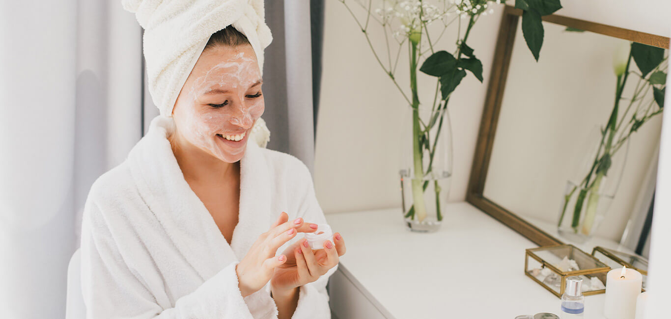 Skincare aanbrengen