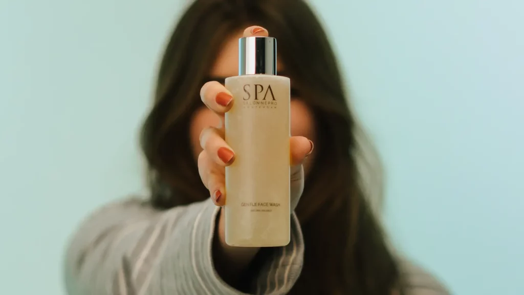 Milde cleanser gevoelige huid