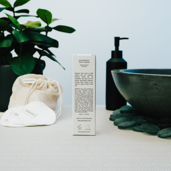 SPA Salonnepro - Skin Perfect Night Cream - Verpakking Achterkant