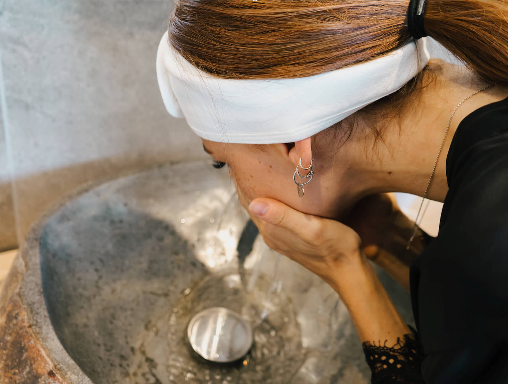 double cleansing skincare