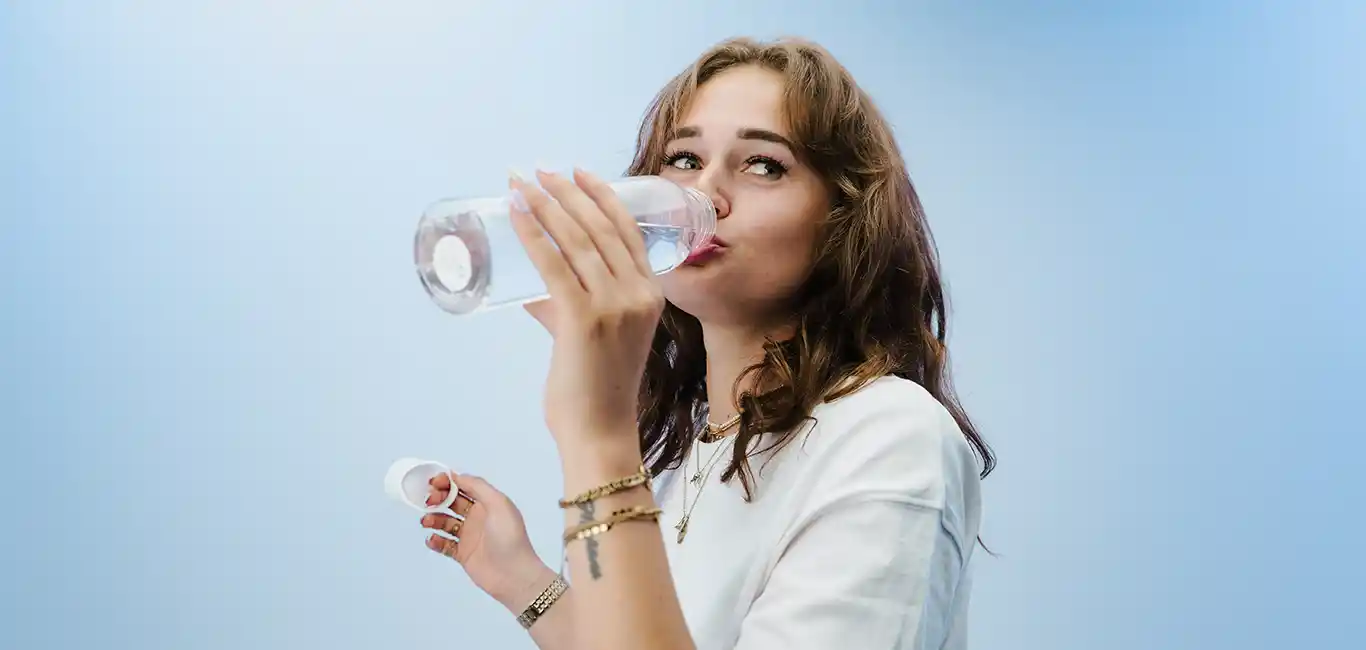 Huid Hydrateren water Drinken