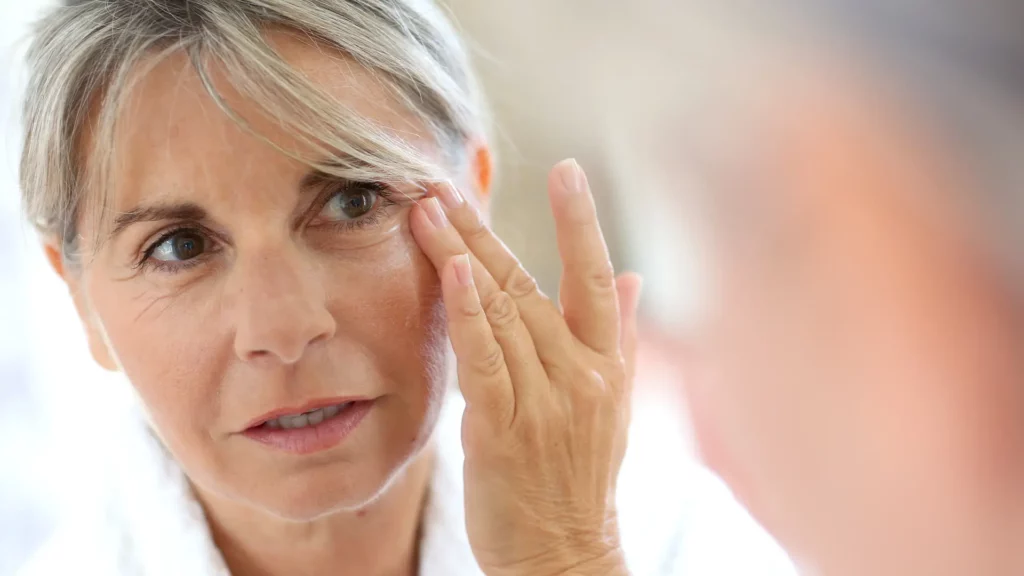 Huid Overgang Menopauze