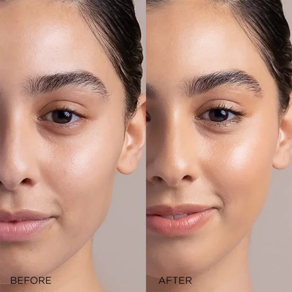 Image-Skincare - I-Beauty- I CONCEAL - flawless foundation Suede - Before - After
