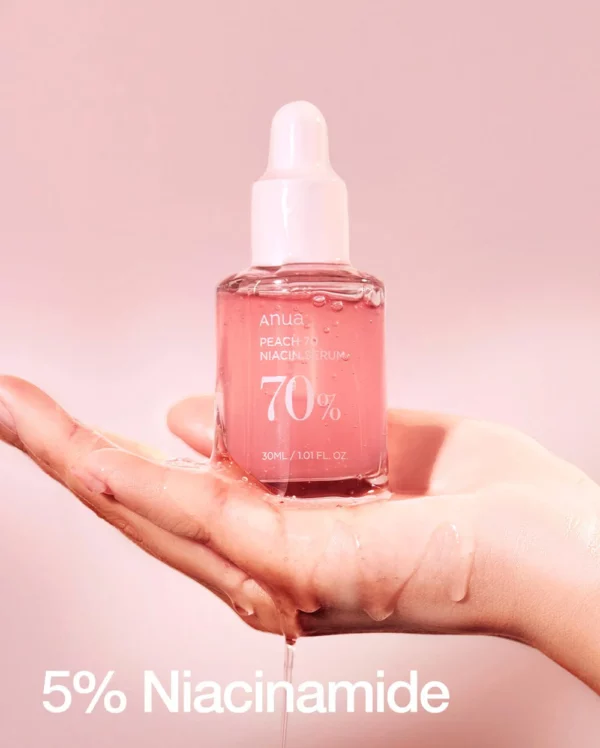 Anua - Peach 70 Niacin Serum - Niacinamide serum - Actieve stoffen