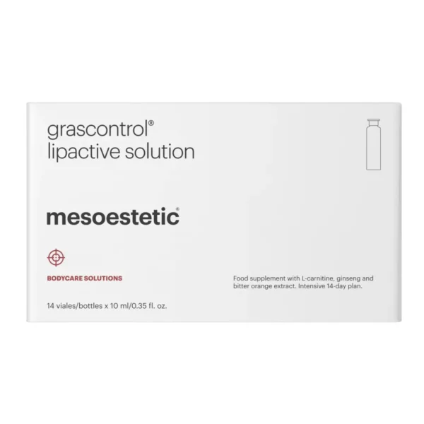 Mesoestetic - Grasscontrol ® - Lipactive Solution - Bodycare Solutions - Verpakking